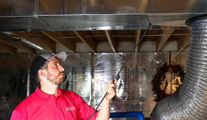 Air duct sanitization