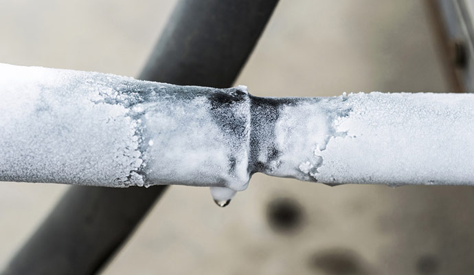 Burst Frozen Pipe Repair