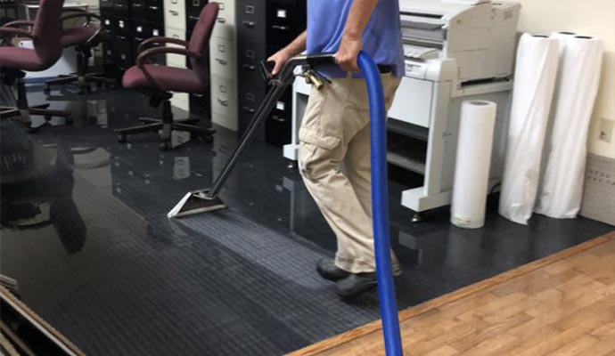 carpet cleaning professionally