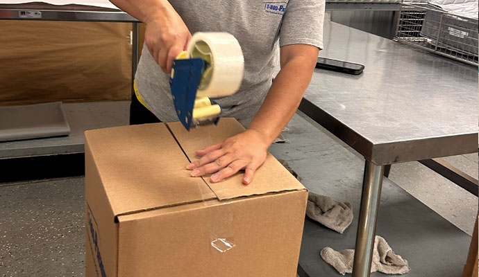 Content packed out by expert