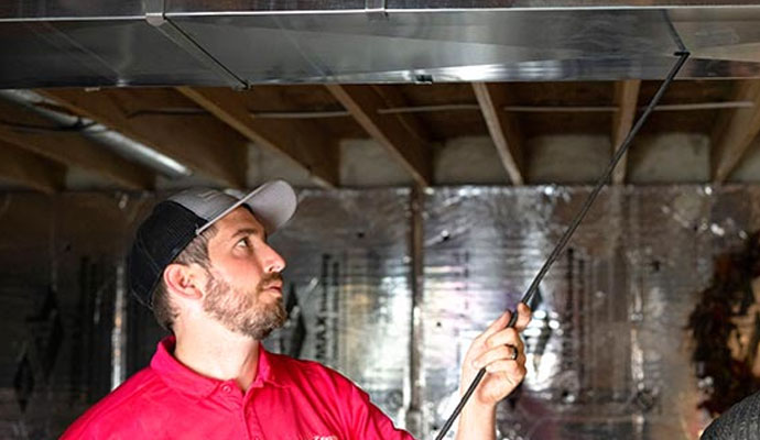 Professiona commercial air duct cleaning service