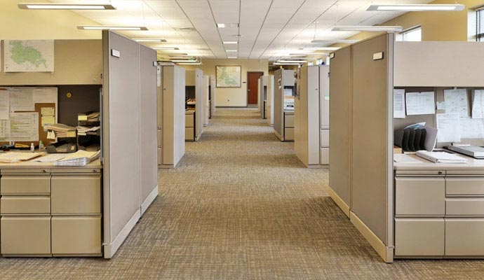 Office cubicle workstations
