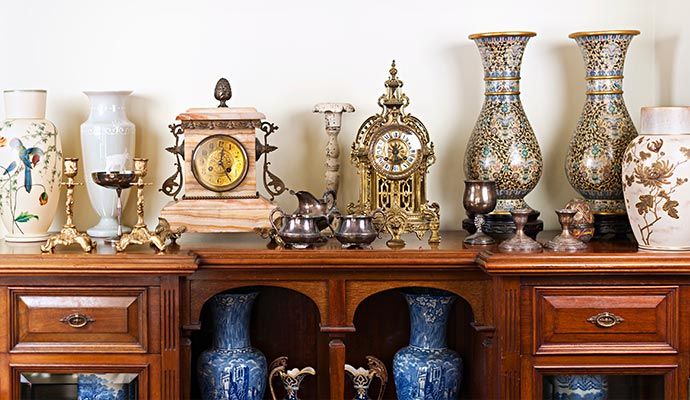 Restored antique content