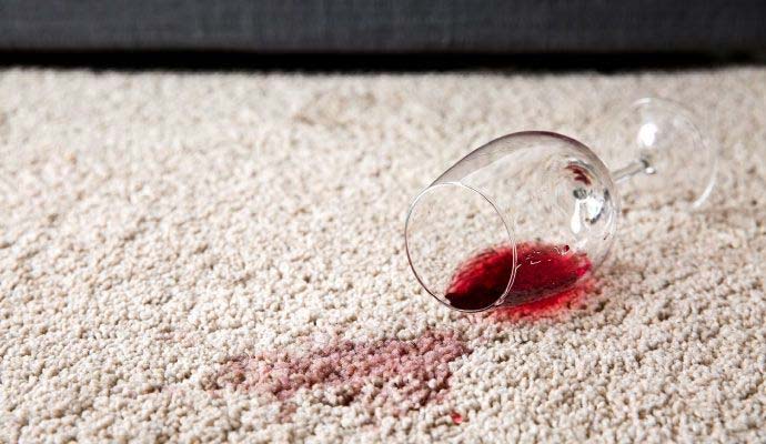 Carpet Stain Removal Wine Spill