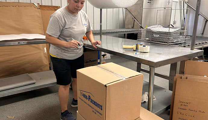 Content packout service