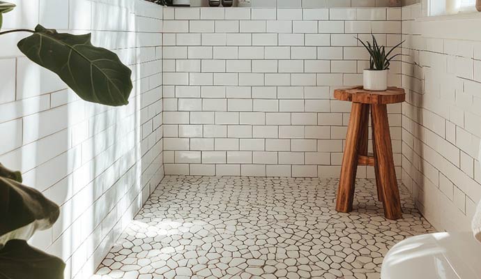 Stone floor