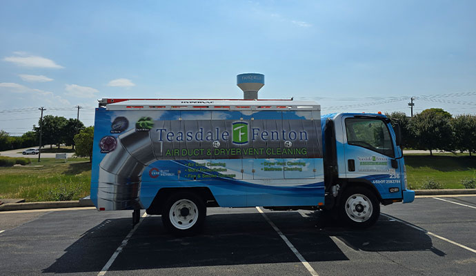 Teasdale Fenton Dayton's service vehicle