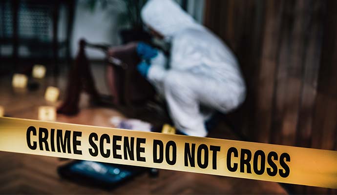 Professional trauma cleanup service