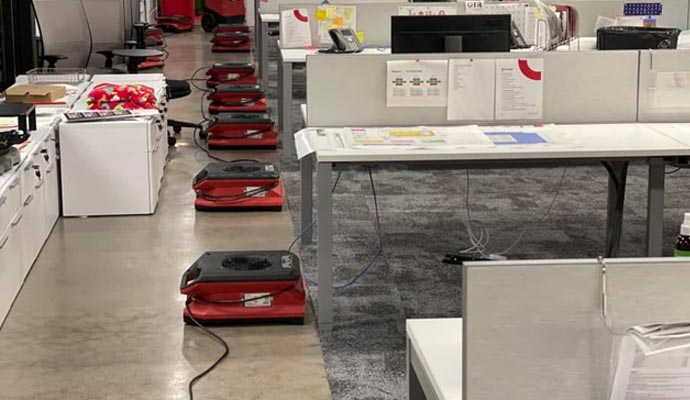 Water damage restoration